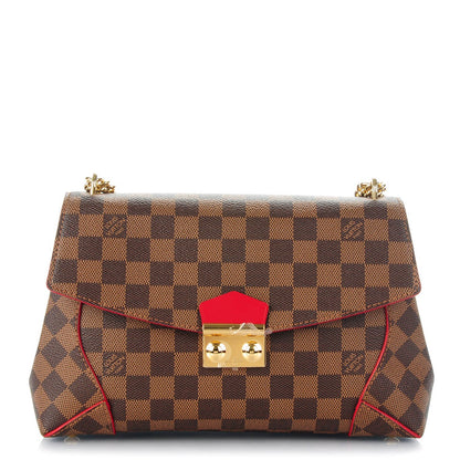 Louis Vuitton Damier Ebene Caissa Clutch Cherry 1 of 7