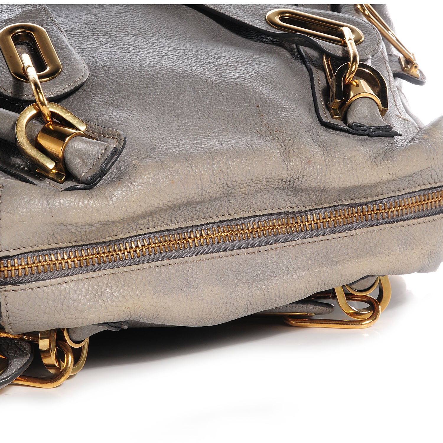 Chloe Calfskin Medium Paraty Cashmere Grey 8 of 8