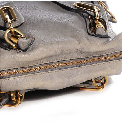 Chloe Calfskin Medium Paraty Cashmere Grey 8 of 8