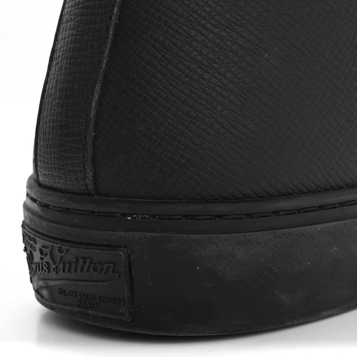Calfskin LV Tattoo Sneaker Boots 8 Black