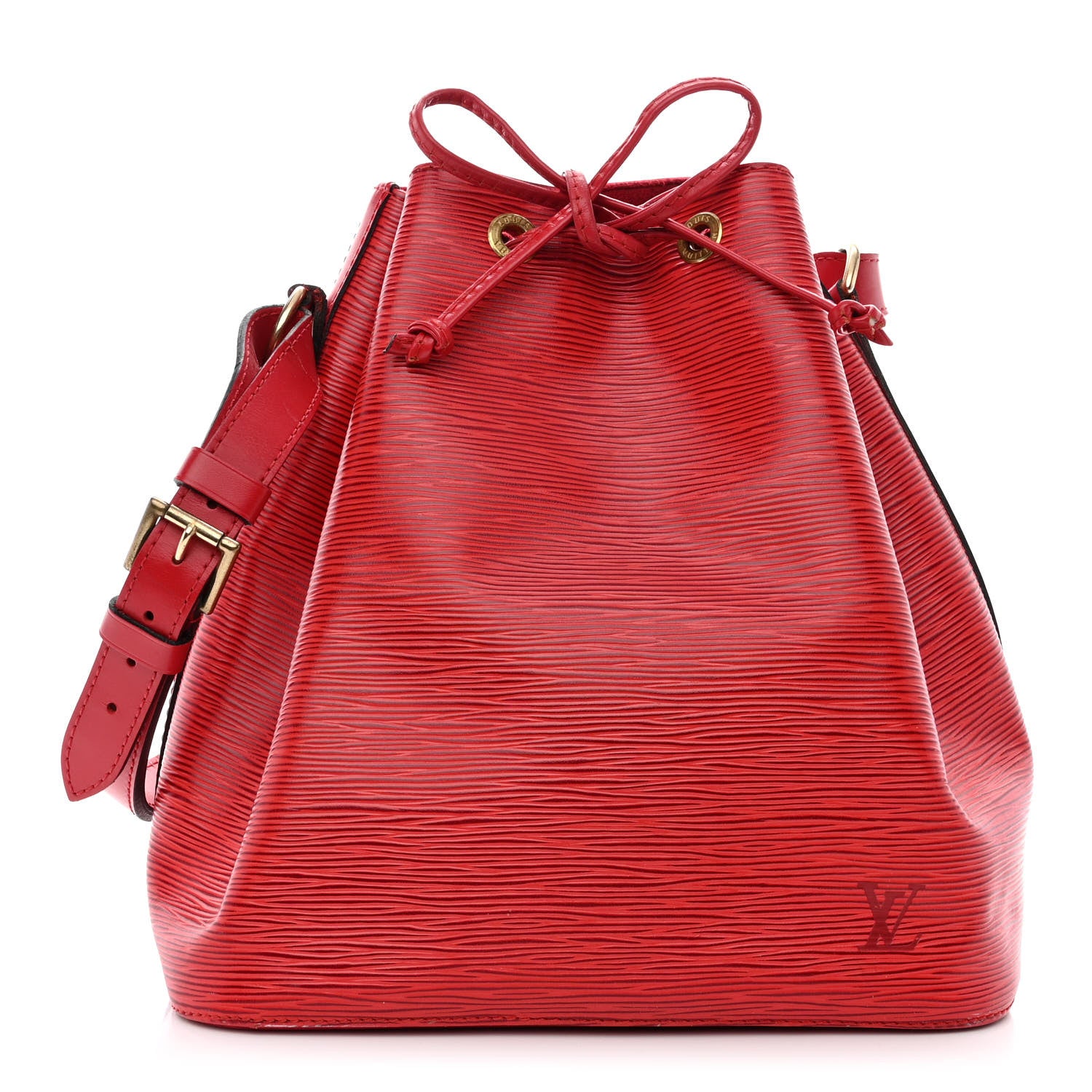 Louis Vuitton Epi Petit Noe Castillan Red 1 of 13