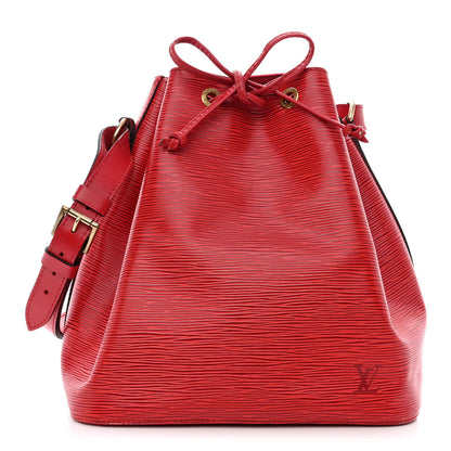 Louis Vuitton Epi Petit Noe Castillan Red 1 of 13
