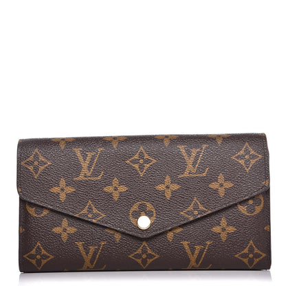 Louis Vuitton Monogram Sarah Wallet NM 1 of 6