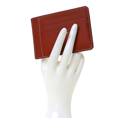 Hermes Epsom City 8CC Card Holder Brique 3 of 7
