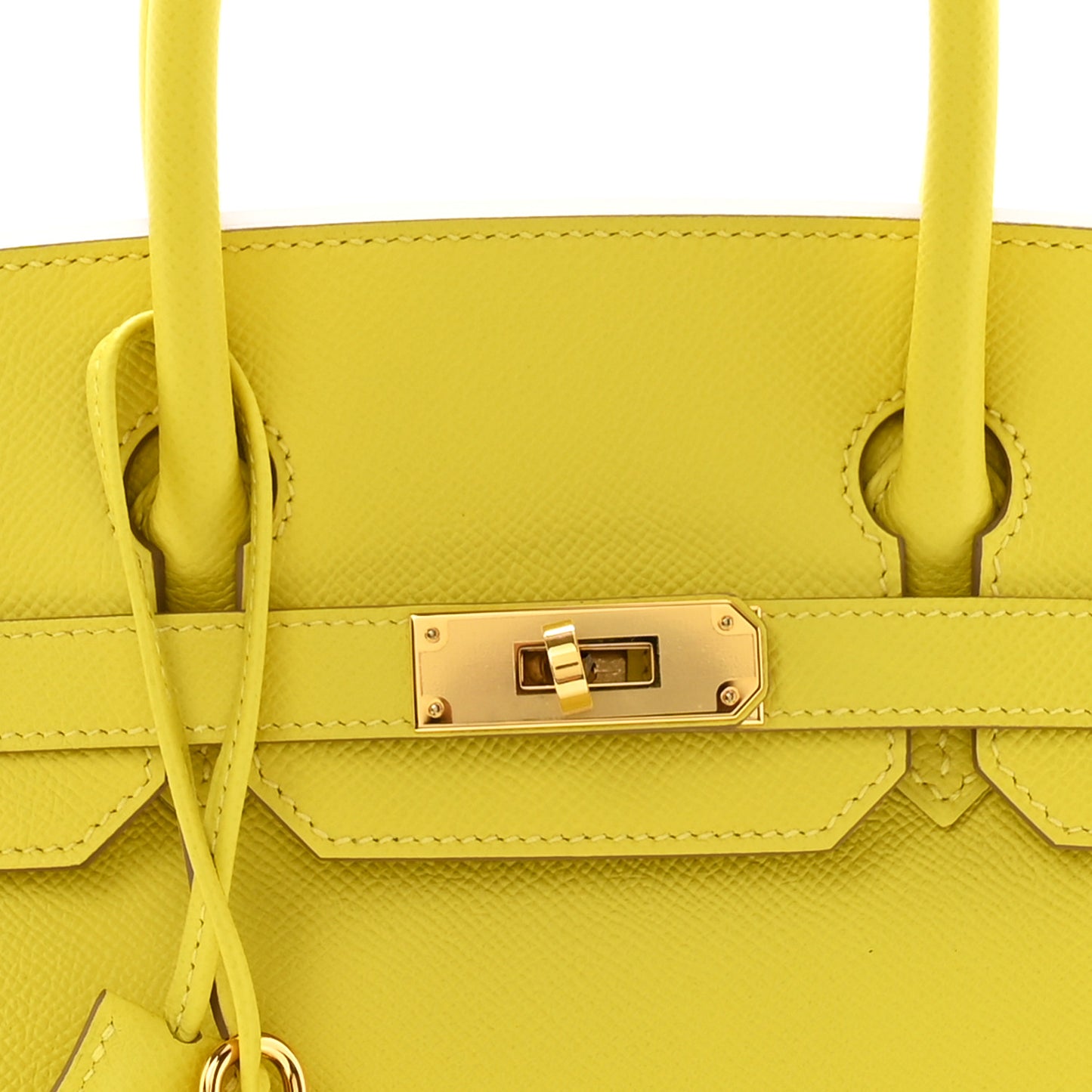 Epsom Birkin 30 Lime
