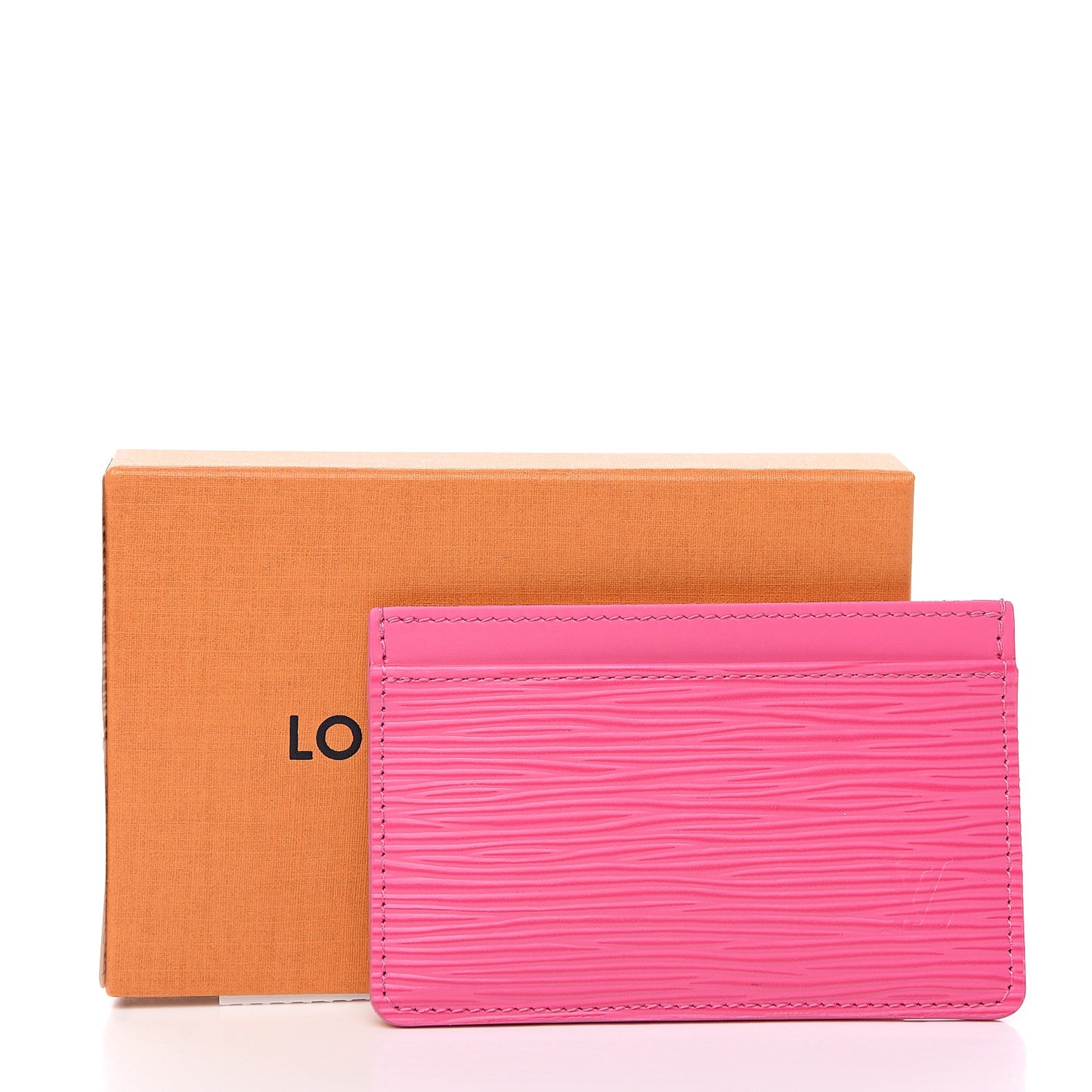 Epi Card Holder Pink