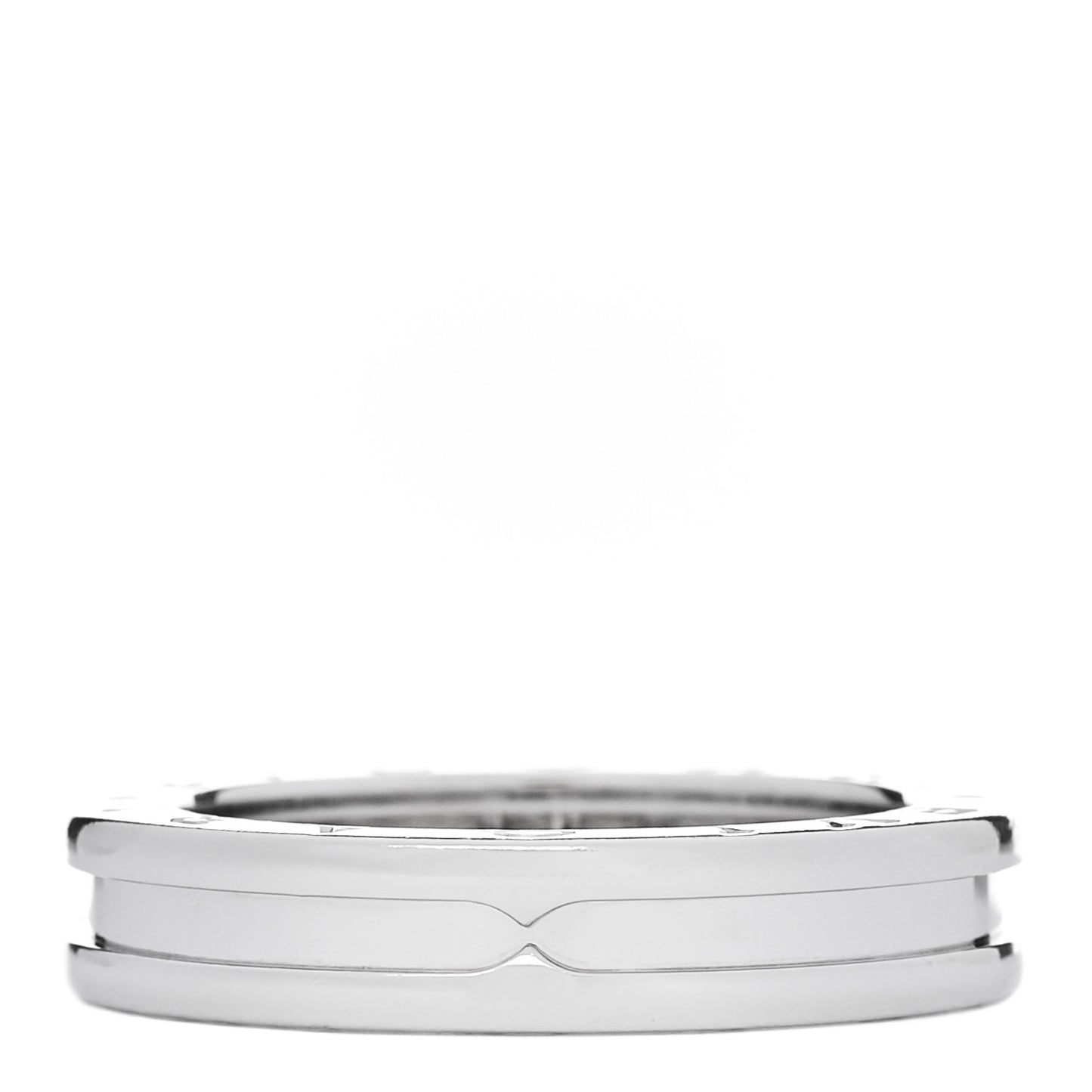 18K White Gold B.Zero1 One-Band Ring 57 8