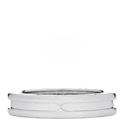 Bulgari 18K White Gold B.Zero1 One-Band Ring 57 8 3 of 5