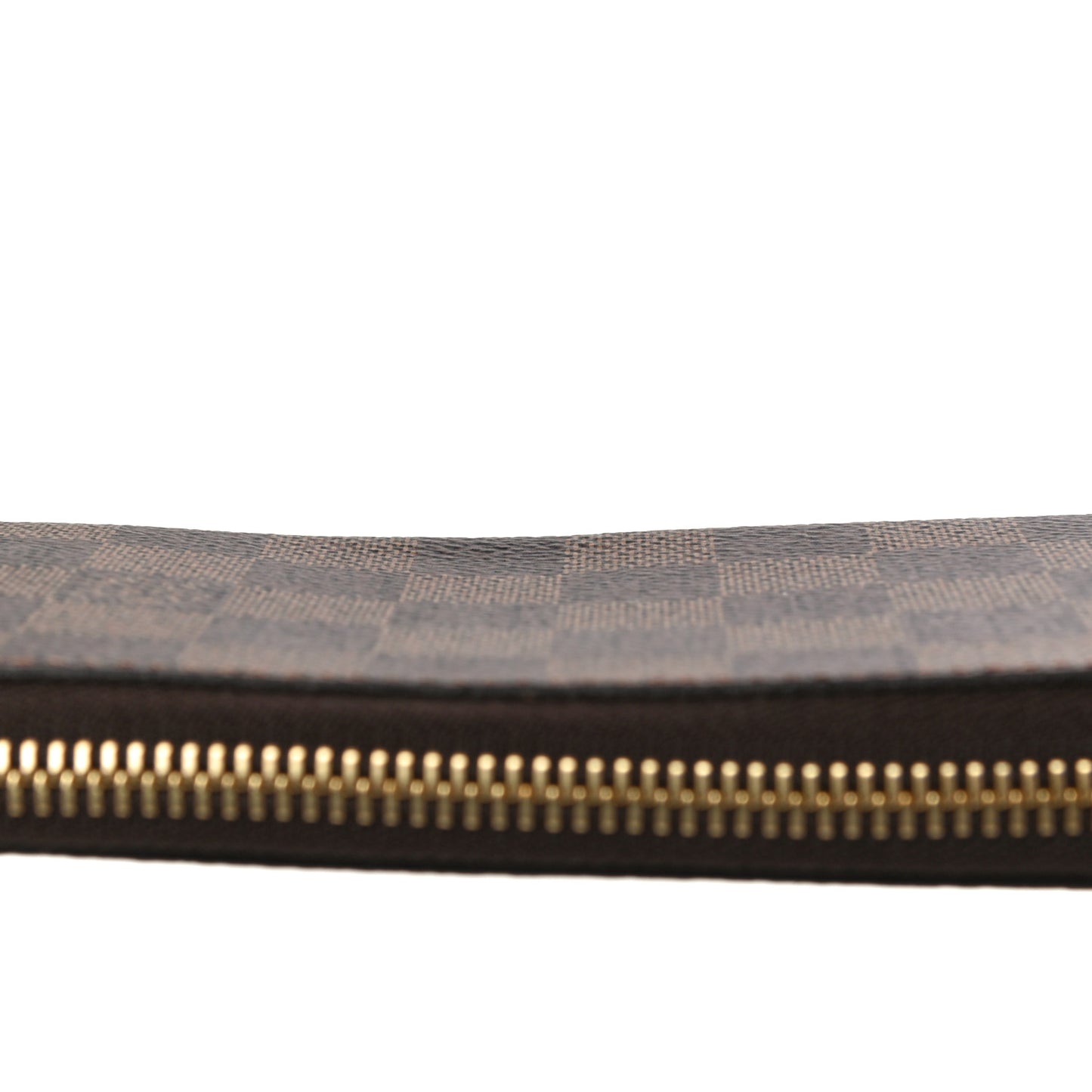 Damier Ebene Clemence Wallet Cherry