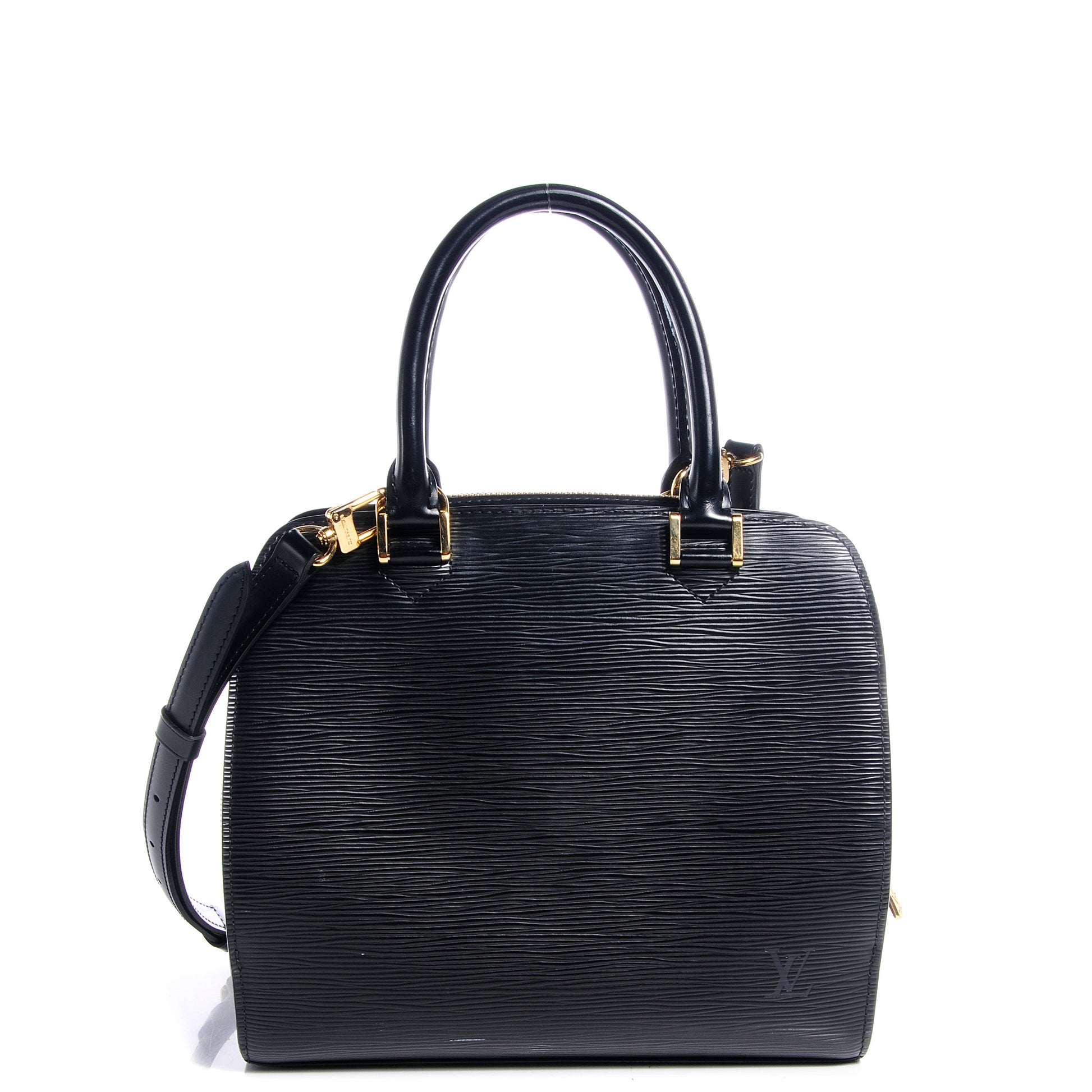 Louis Vuitton Epi Pont Neuf PM Black 1 of 8