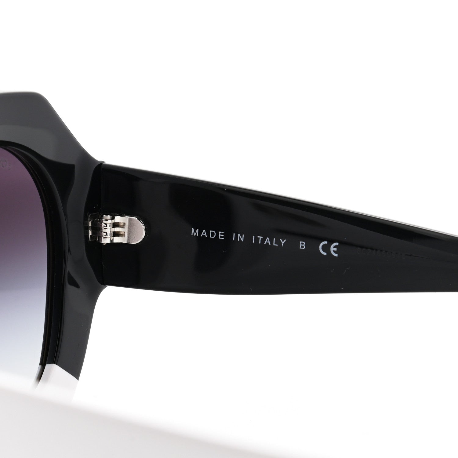 Chanel Acetate CC Sunglasses 9080-A White Black 7 of 8