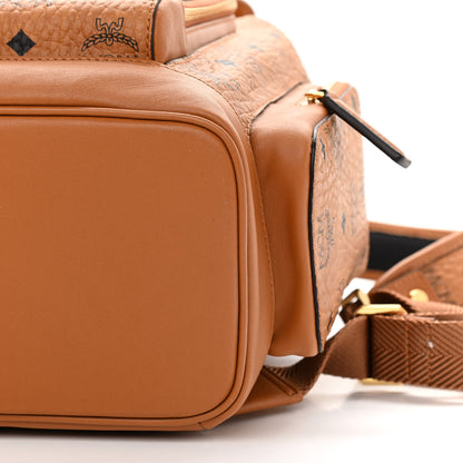 MCM Visetos Brandenburg Backpack Cognac 10 of 10