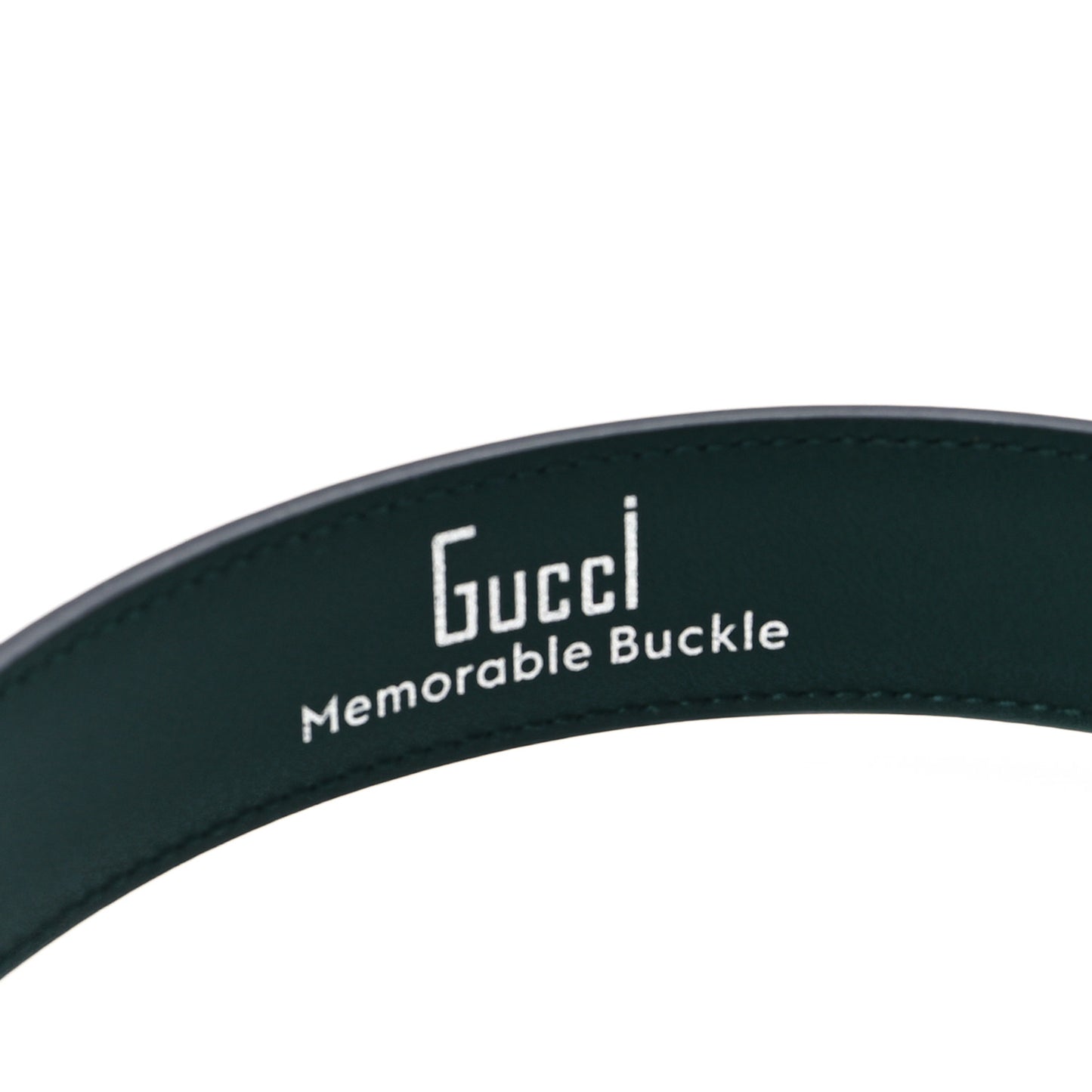 Ciny Lux Calfskin G Cube Memorable 25mm Belt 110 44 Vintage Green
