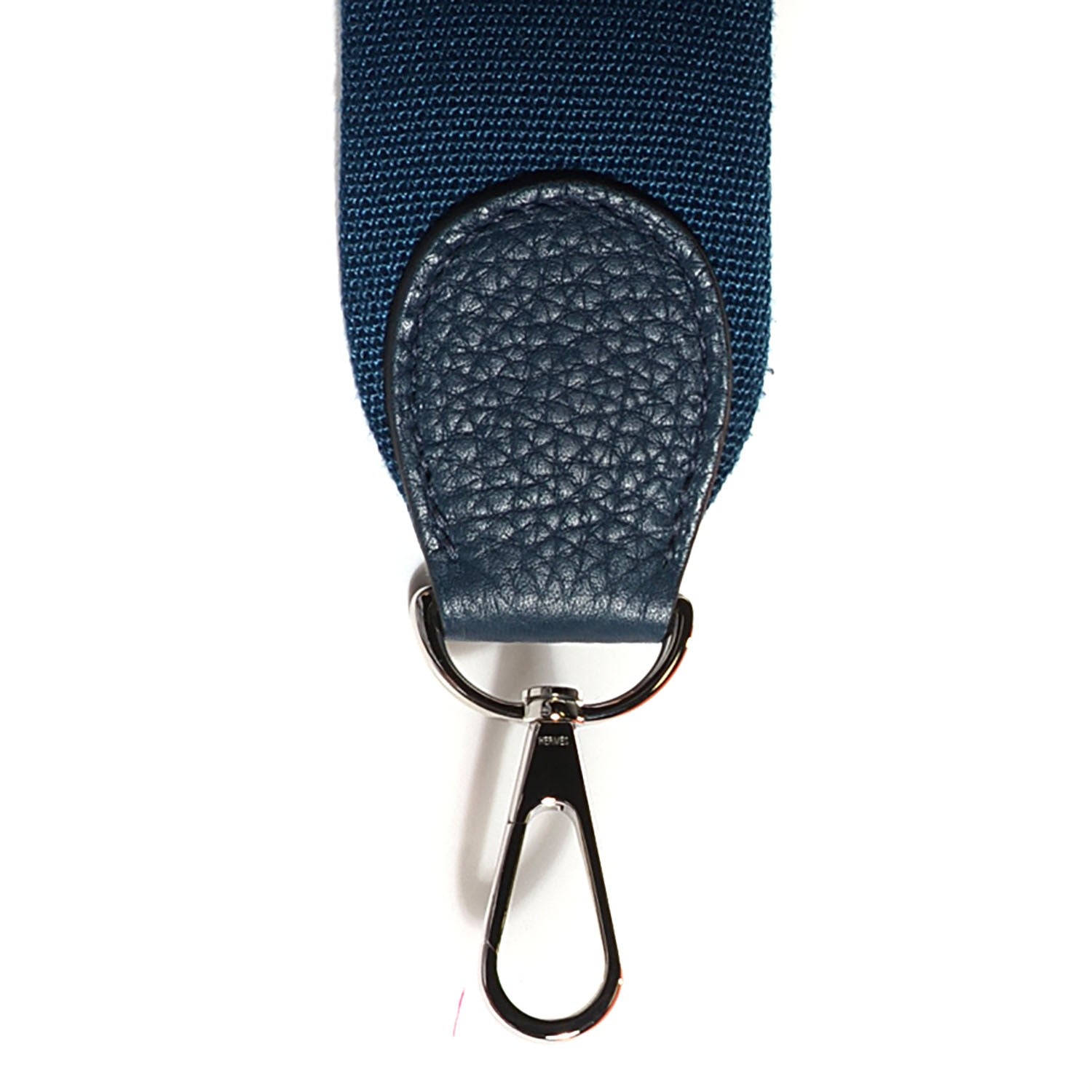 Hermes Toile Taurillon Clemence Evelyne III GM Bleu de Prusse 6 of 15