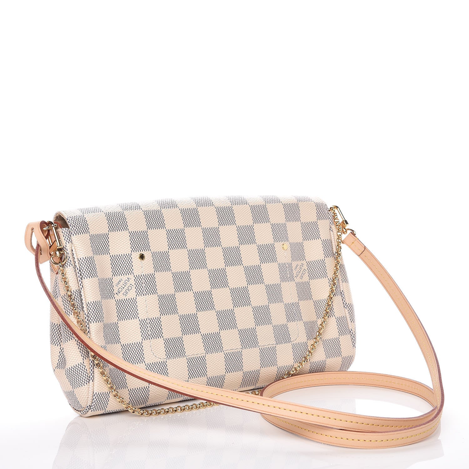 Louis Vuitton Damier Azur Favorite MM 3 of 11