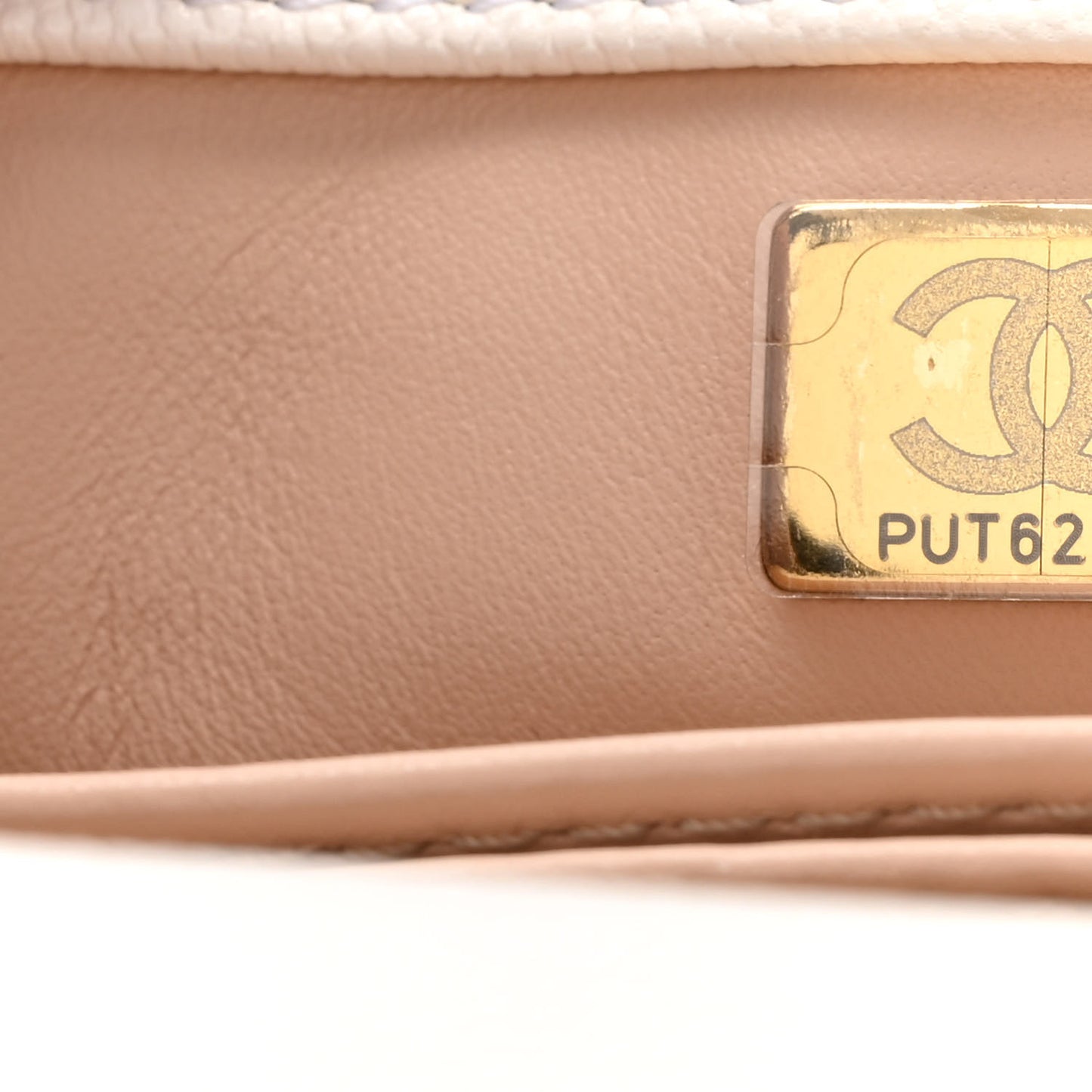 Caviar Quilted Mini Coco Handle Flap White
