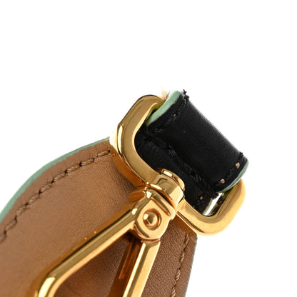 Fendi Vitello Dolce Tri-Color Buttoned Strap You Black Peonia Cuoio 6 of 10