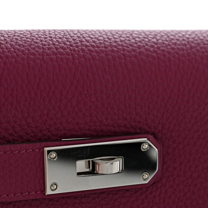 Hermes Taurillon Clemence Shoulder Kelly 42 Tosca 11 of 13
