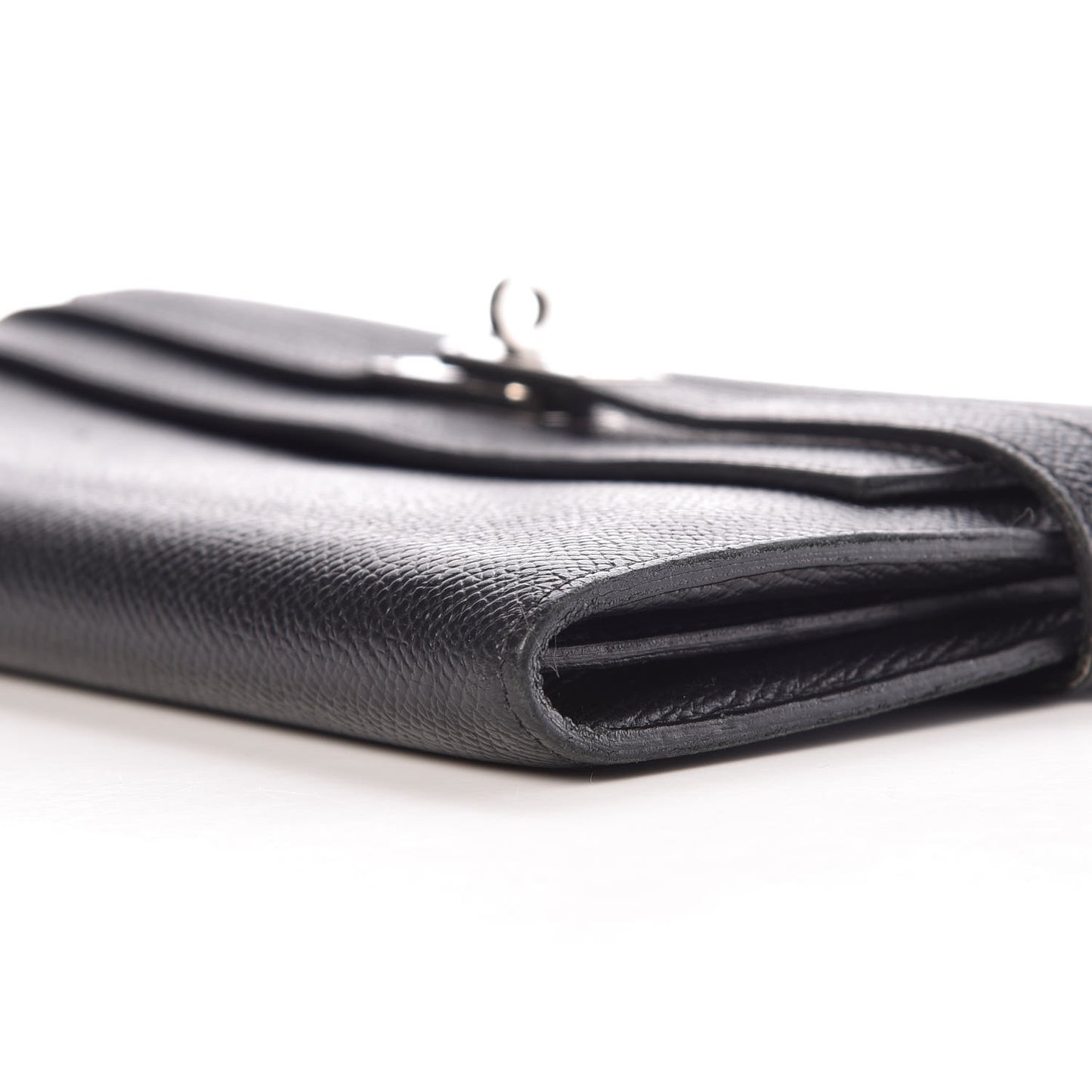 Epsom Kelly Longue Wallet Black