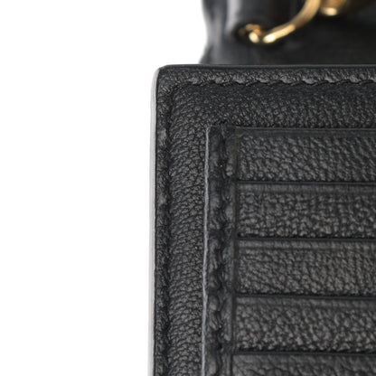 Saint Laurent Calfskin Monogram Belle de Jour Chain Clutch Black 15 of 19