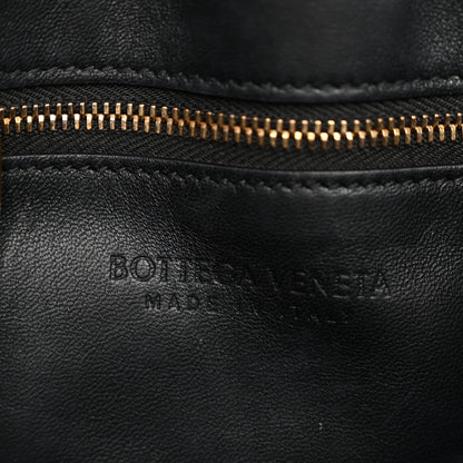 Bottega Veneta Patent Maxi Intrecciato Cassette Crossbody Bag Black 6 of 11