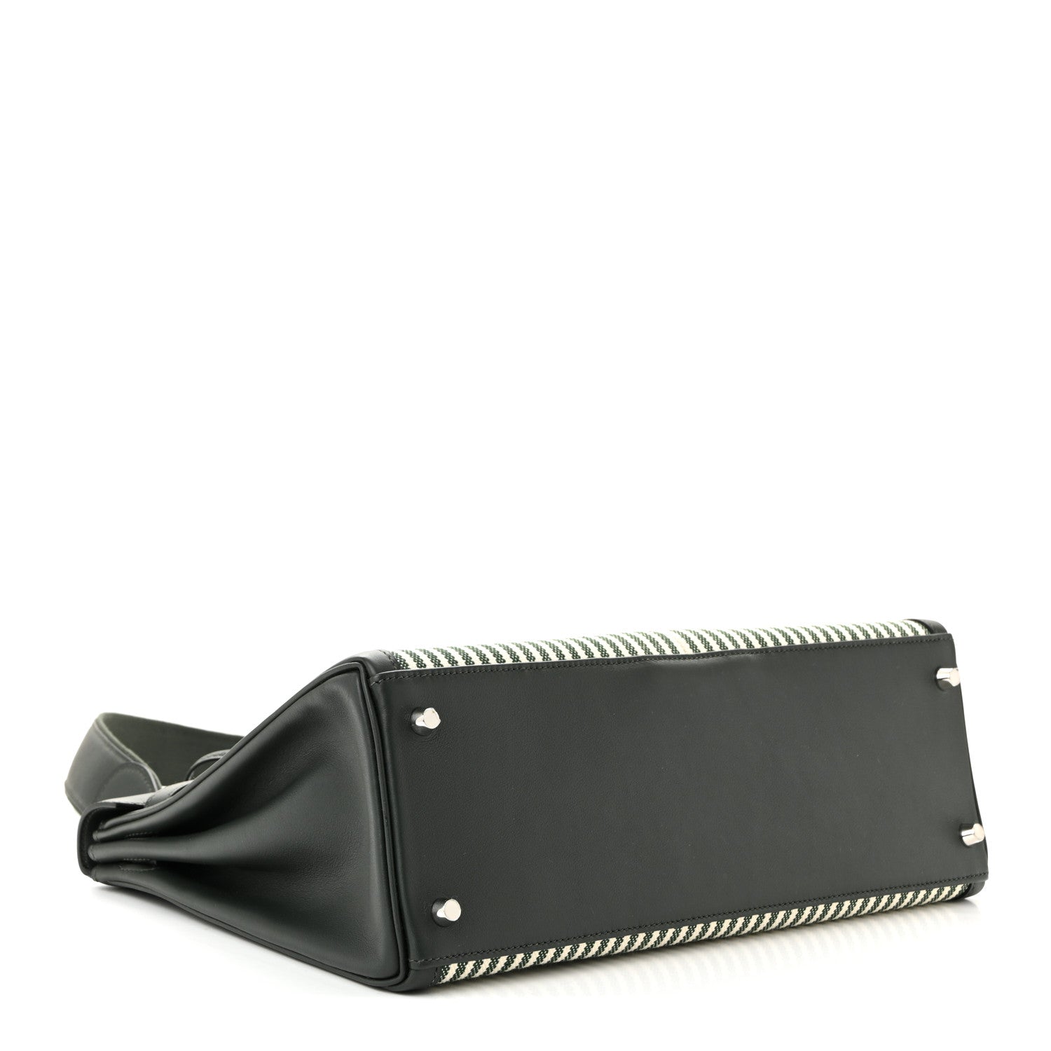 Hermes Swift Toile Riga Lakis Kelly 35 Vert Anglais 4 of 11