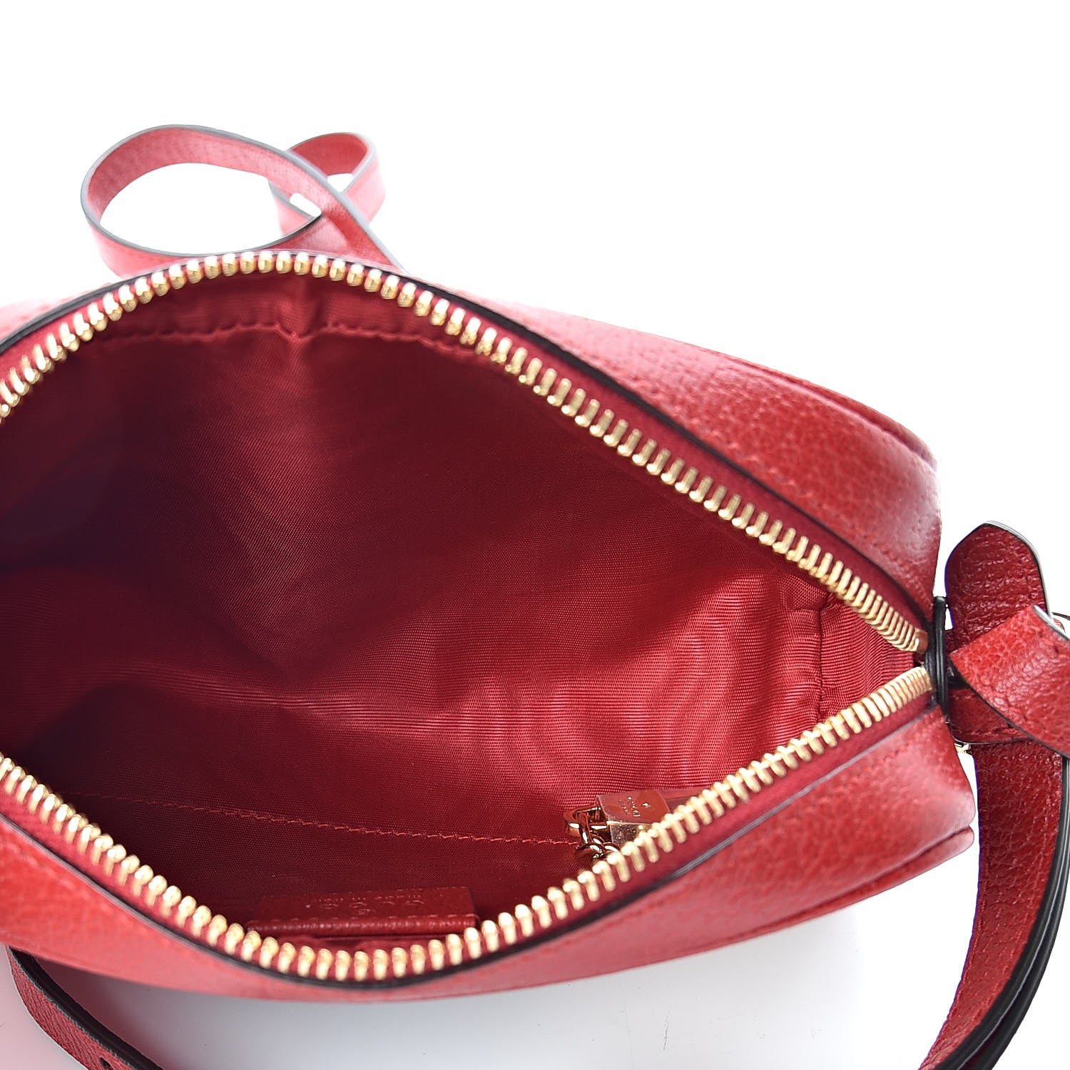 Gucci Canvas Sylvie Stripe Mini Ophidia Camera Bag Mystic White Hibiscus Red Maritime 5 of 10