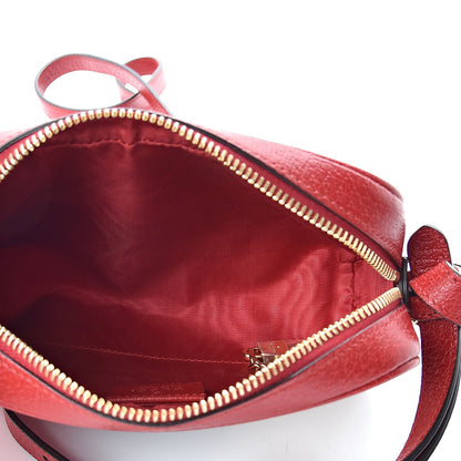 Gucci Canvas Sylvie Stripe Mini Ophidia Camera Bag Mystic White Hibiscus Red Maritime 5 of 10