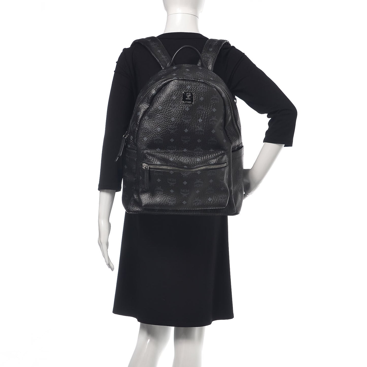Visetos Medium Stark Backpack Black
