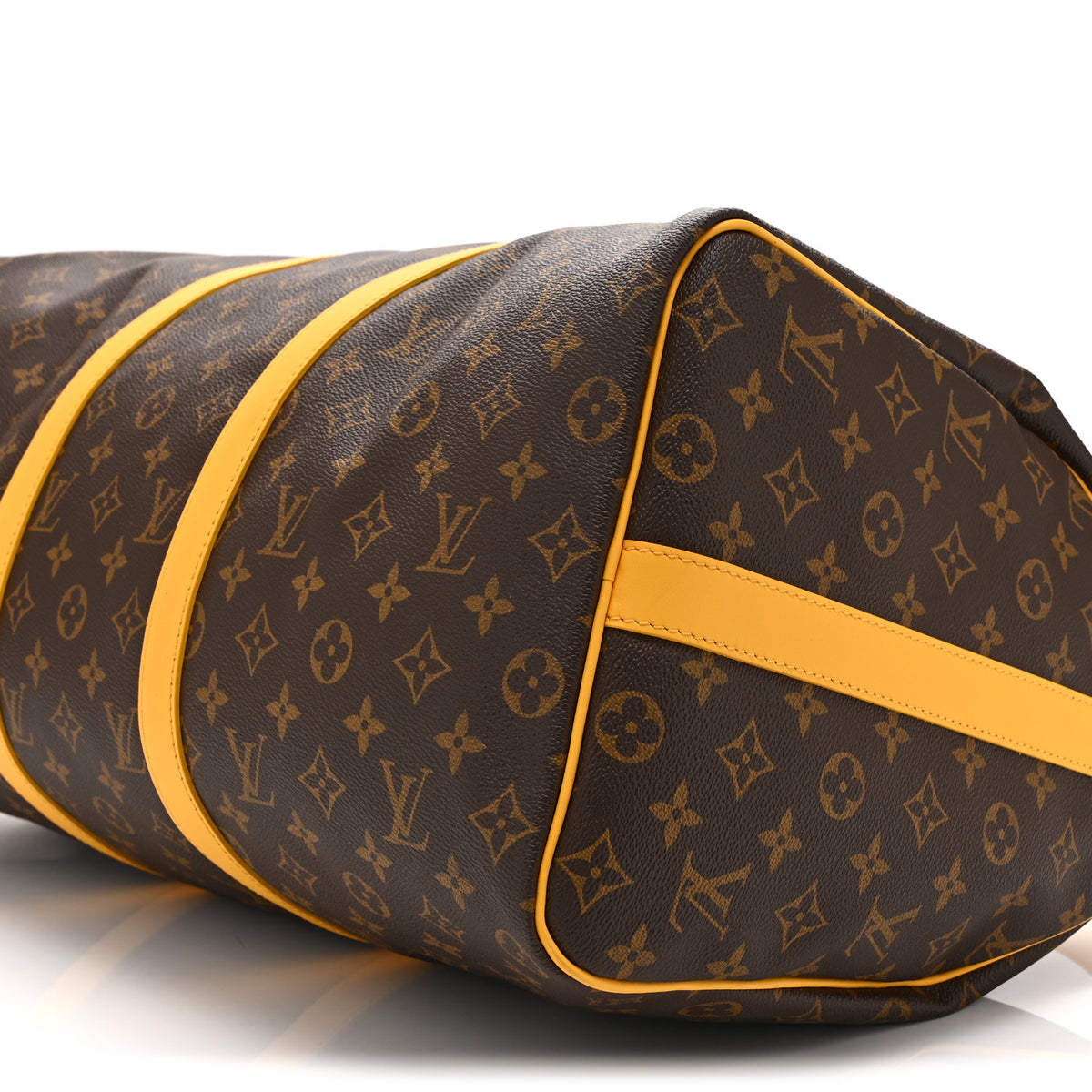 Monogram Macassar Keepall Bandouliere 50 Safran Yellow
