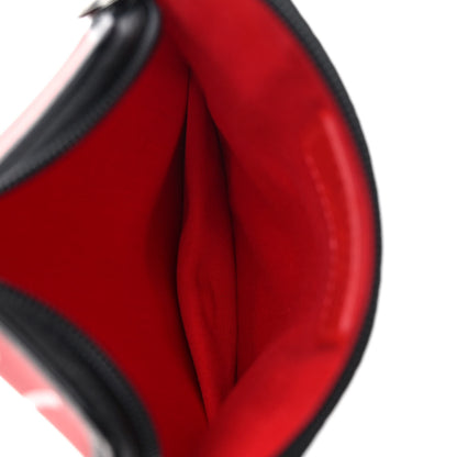 Christian Louboutin Calfskin Gomme Loubilab Batt Clutch Loubi Black 5 of 8