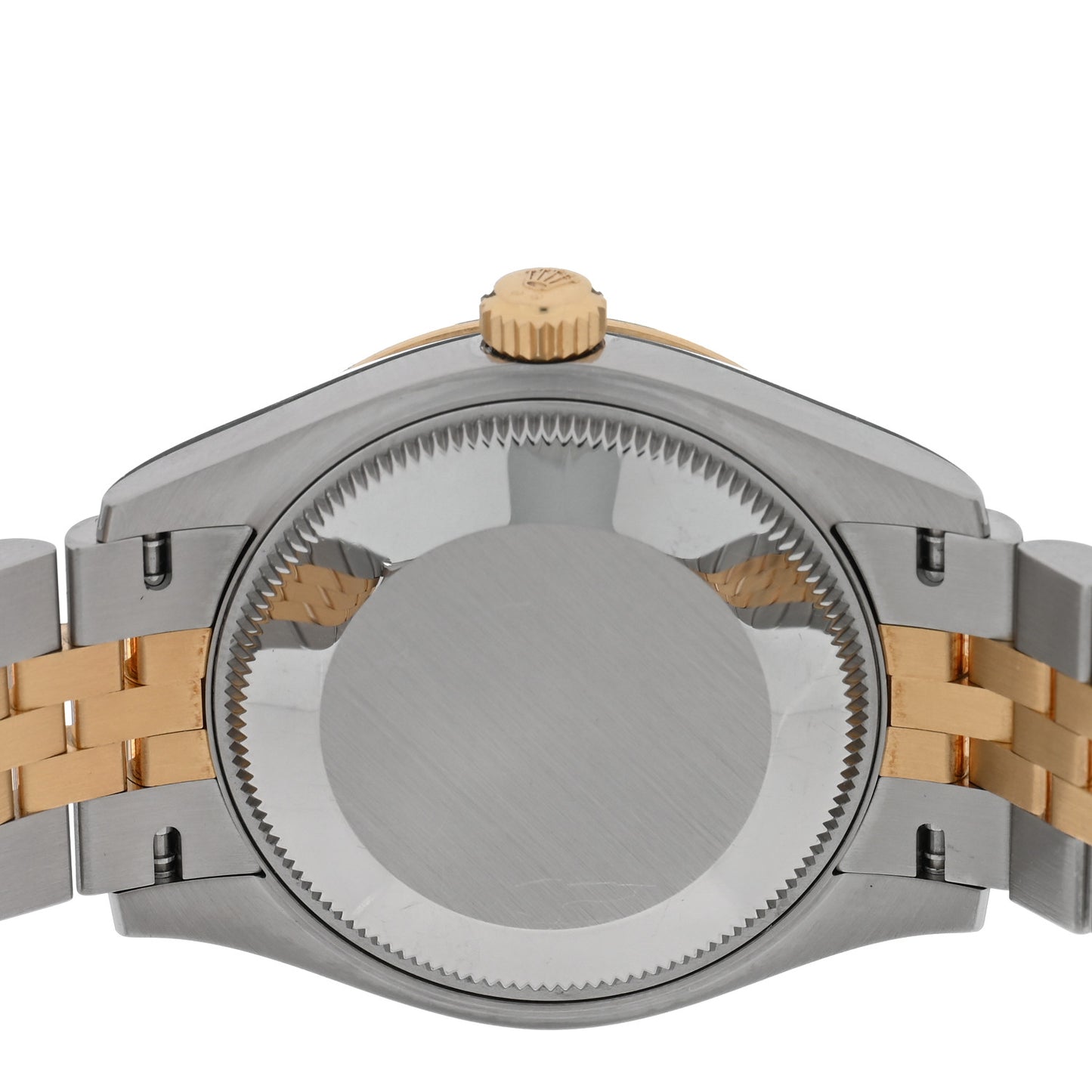 Stainless Steel 18K Yellow Gold 31mm Oyster Perpetual Datejust Watch White Roman 278273