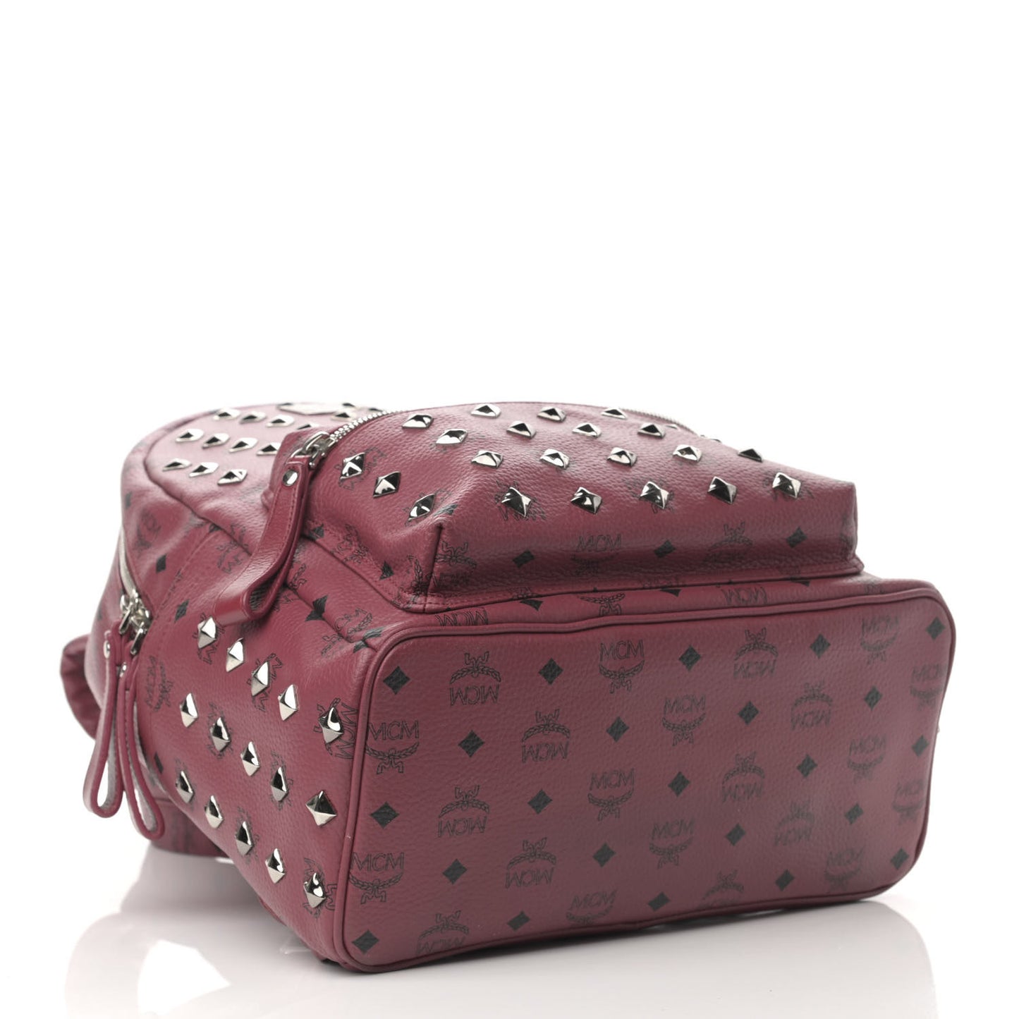 Visetos Studded Medium Stark Backpack Scooter Red