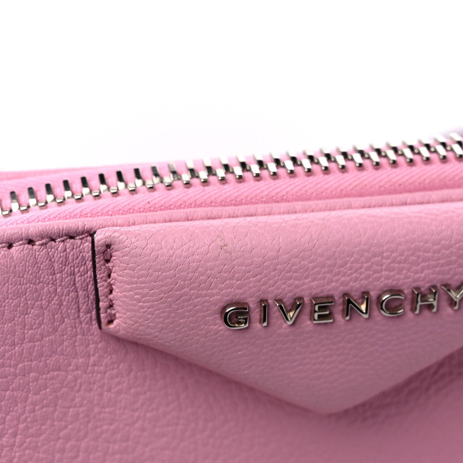 Givenchy Sugar Goatskin Nano Antigona Bright Pink 9 of 10
