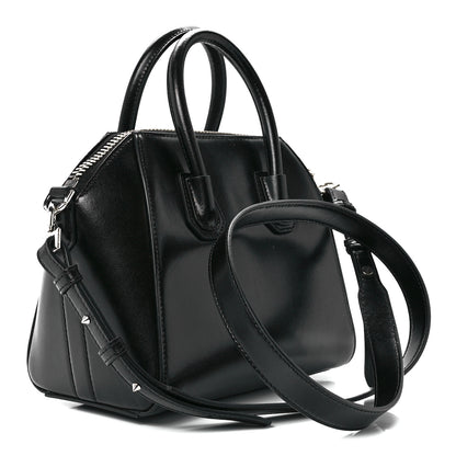 Givenchy Shiny Lord Calfskin Mini Antigona Black 3 of 12