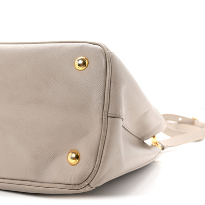 Prada Saffiano Lux Medium Tote Argilla 10 of 12