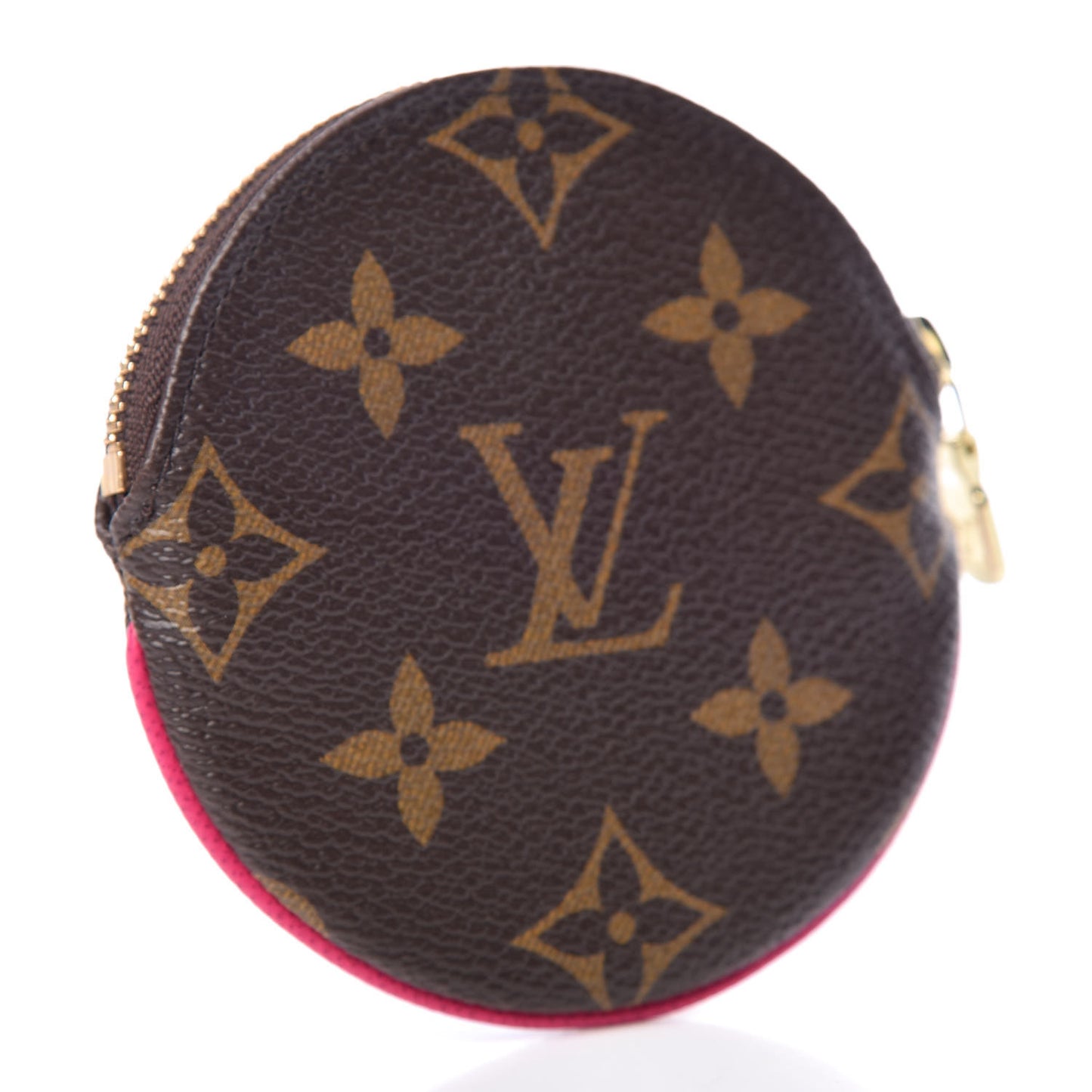 Monogram 2018 Christmas Animation Round Coin Purse