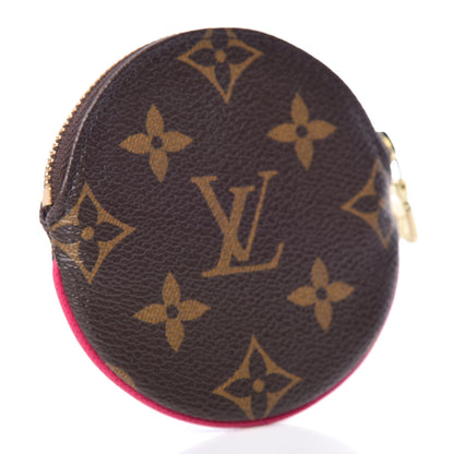 Louis Vuitton Monogram 2018 Christmas Animation Round Coin Purse 3 of 8