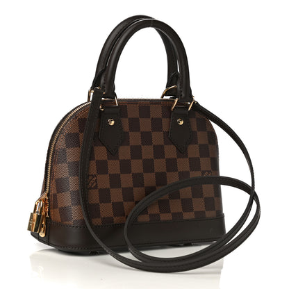 Louis Vuitton Damier Ebene Alma BB 3 of 9