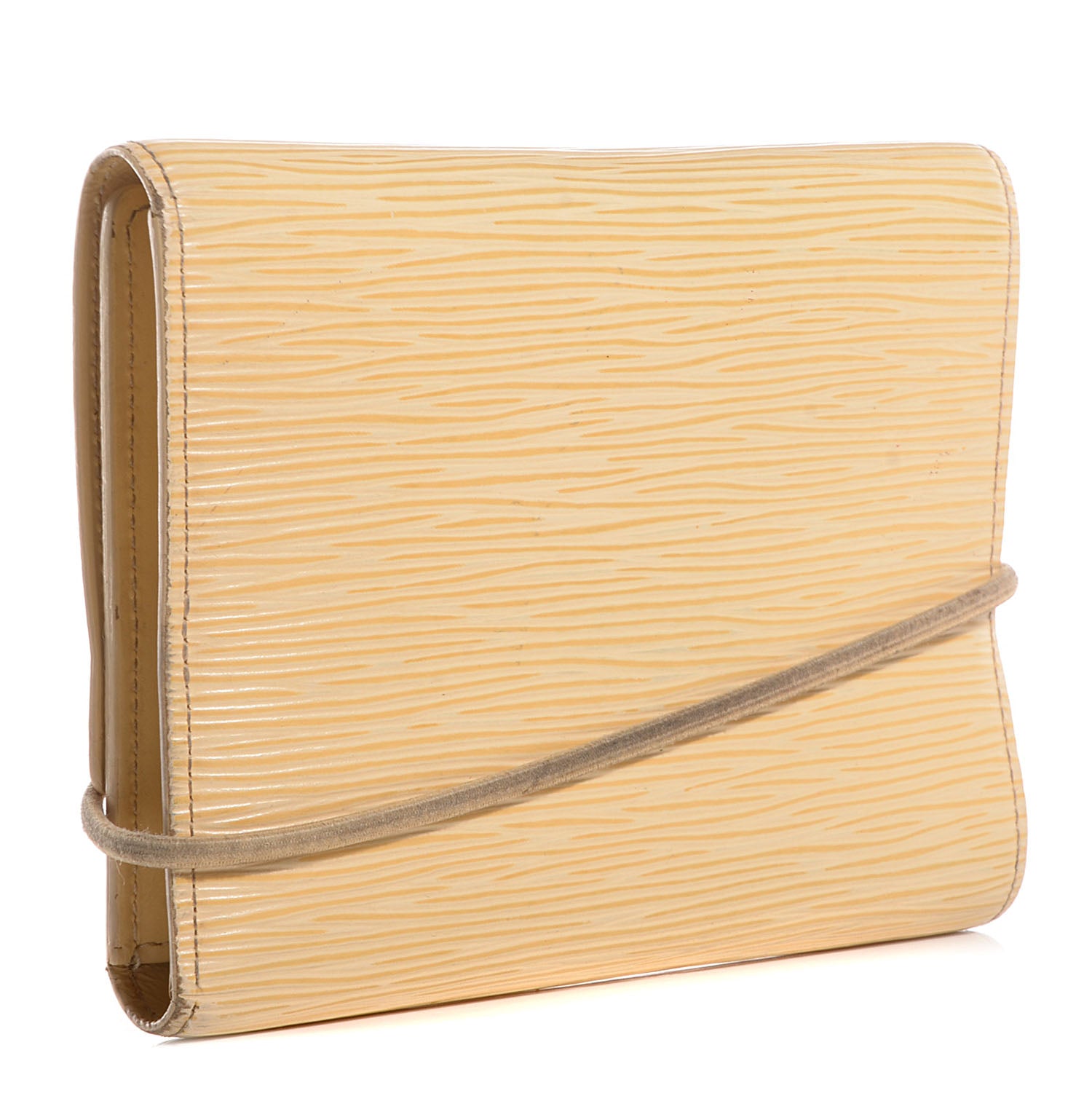Louis Vuitton Epi Porte-Monnaie Elastique Wallet Vanilla 3 of 7