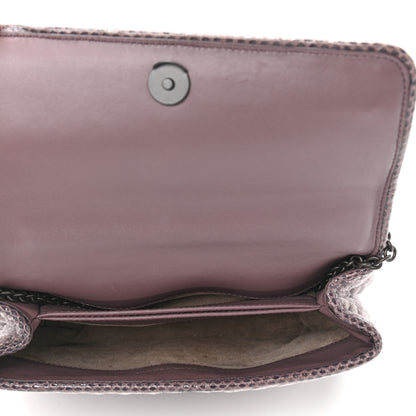 Bottega Veneta Velvet Ayers Baby Olimpia Shoulder Bag Lilac 5 of 11