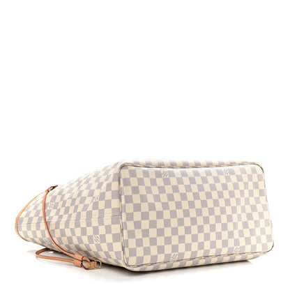 Louis Vuitton Damier Azur Neo Neverfull GM Rose Ballerine 4 of 8