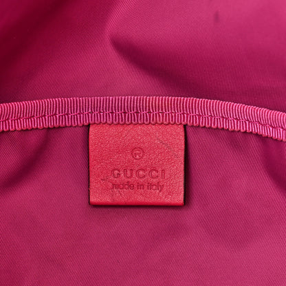 Gucci GG Supreme Monogram Fawn Print Diaper Bag Pink Multicolor 6 of 11