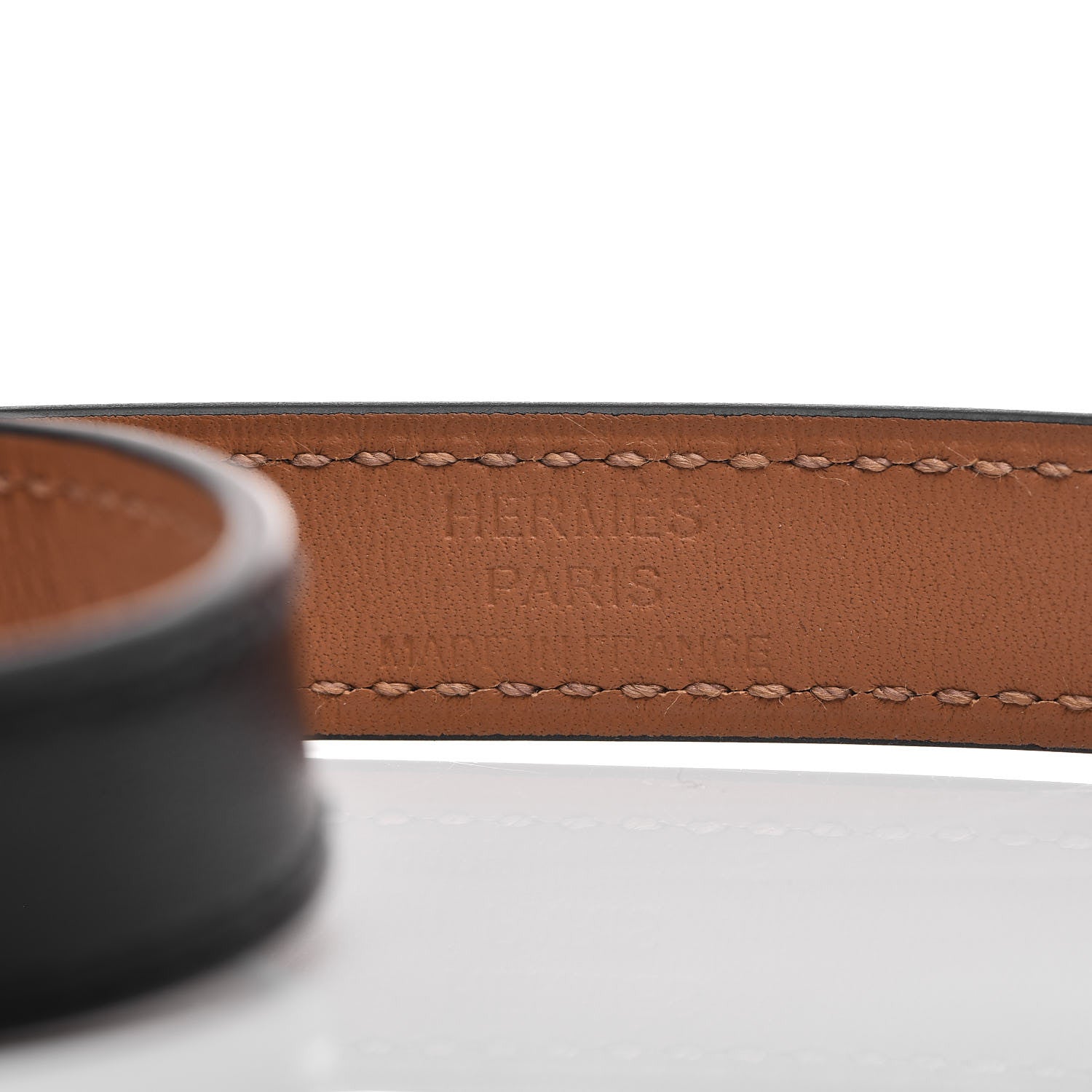 Hermes Box Kelly Double Tour Bracelet T1 Black 4 of 7