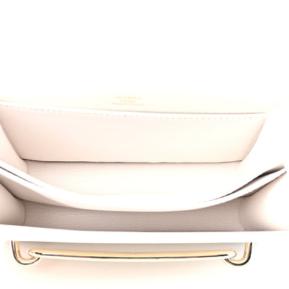 Hermes Evercolor Mini Sac Roulis White 5 of 9