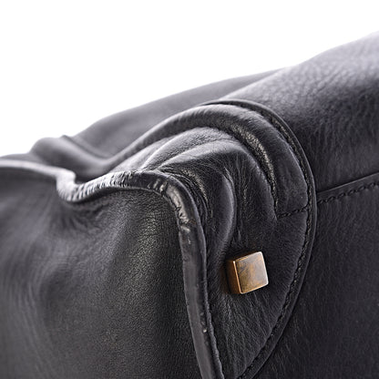 Celine Drummed Calfskin Mini Luggage Black 14 of 18