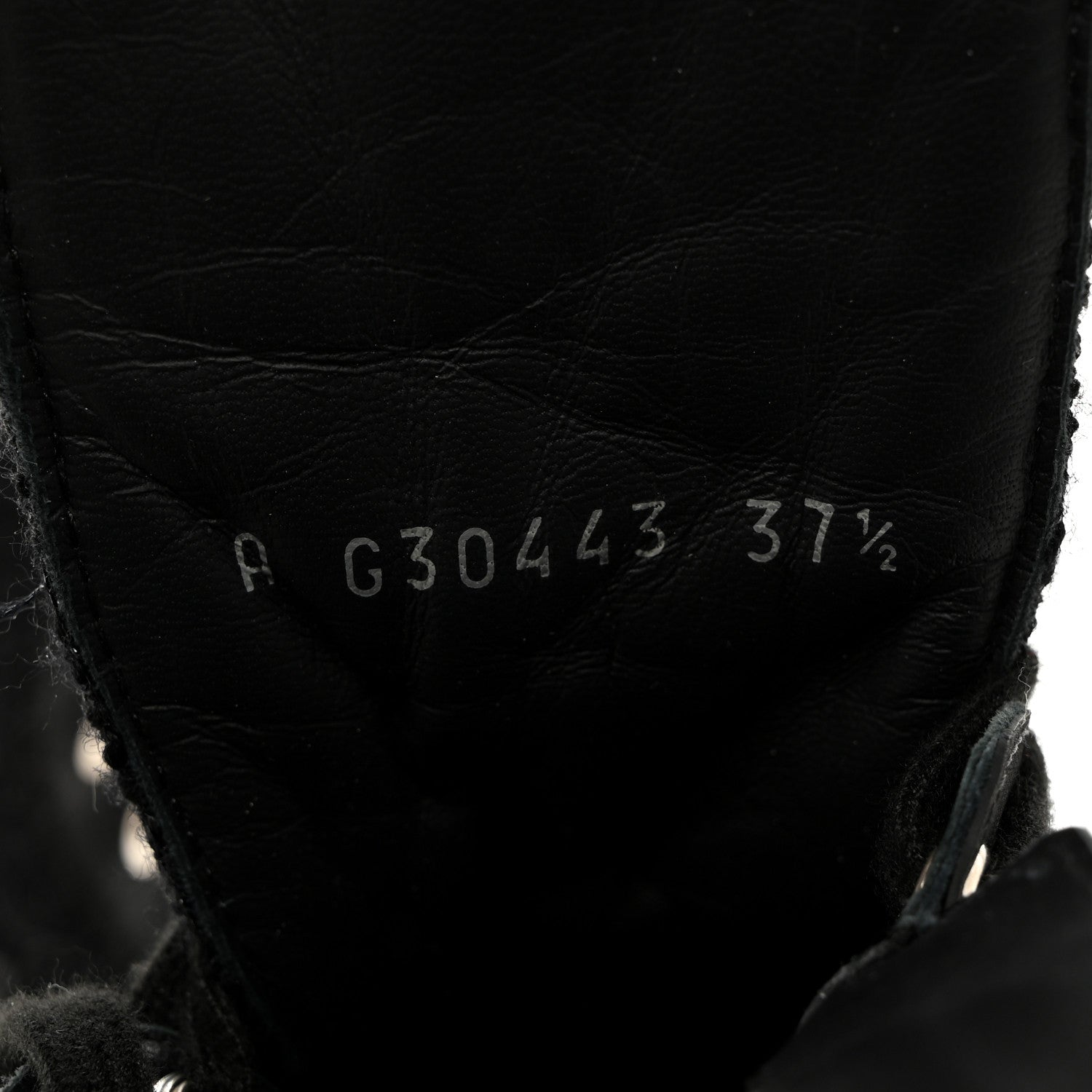 Chanel Tweed Patent Calfskin Sneaker High Boots 37.5 Black 7 of 8