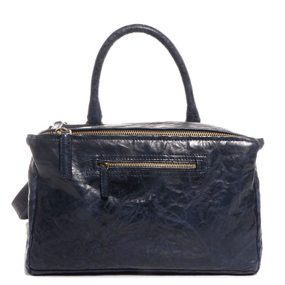 Givenchy Tumbled Sheepskin Medium Pandora Navy 1 of 10