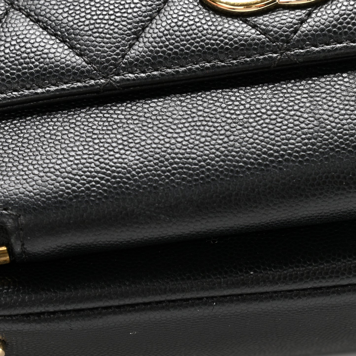 Caviar Quilted Medium Business Affinity Flap Black