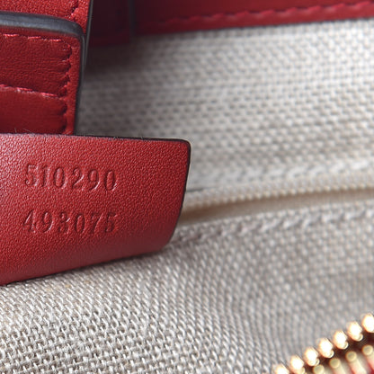 Gucci Soft Microguccissima Large Tote Red 7 of 11
